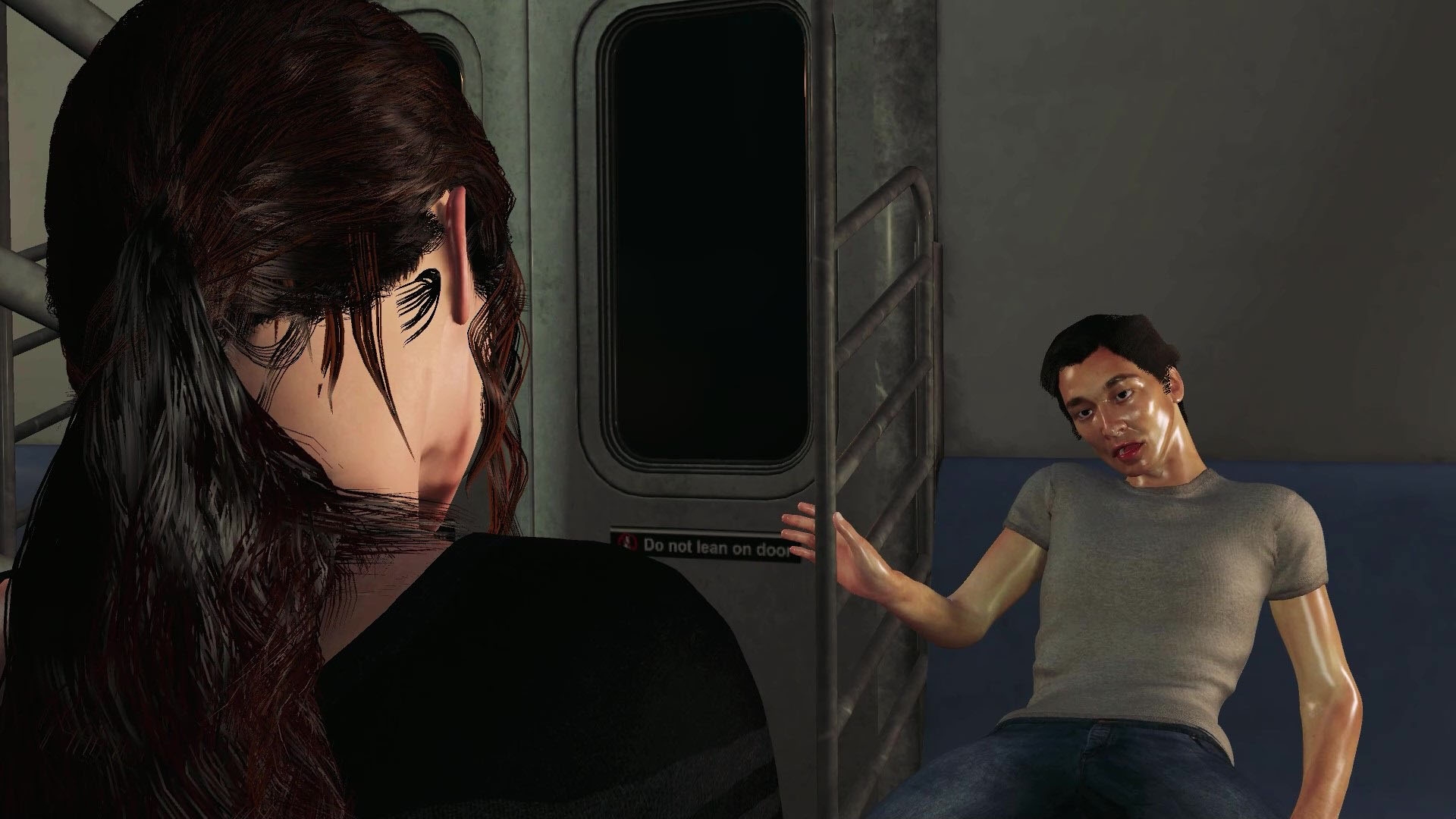 前の席の清楚なエロエロ熟女から誘惑されて、ヨダレを飲まされ電車内で騎乗位で逝く!「ロマンス・オン・ザ・トレイン」ボーナス動画付き!