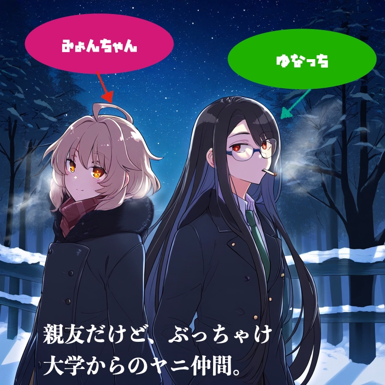 【微百合】ノンデリヤニカスエモエモASMR【CV:月見れもん&桃音たぉ】