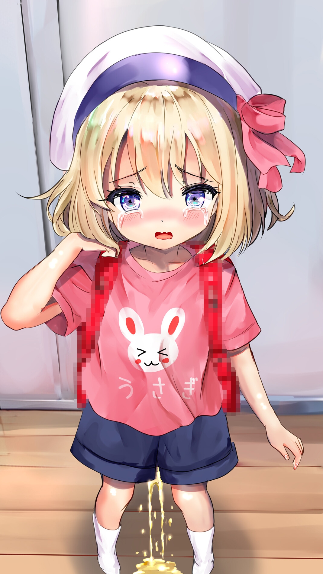 【限定110円おもらしロ◯3人】もっもう我慢できない!早く開けて!!も…もうだめぇ!でっちゃああああ…!!!かわいすぎる3人娘たちが我慢できずに放尿しちゃう(計3話)