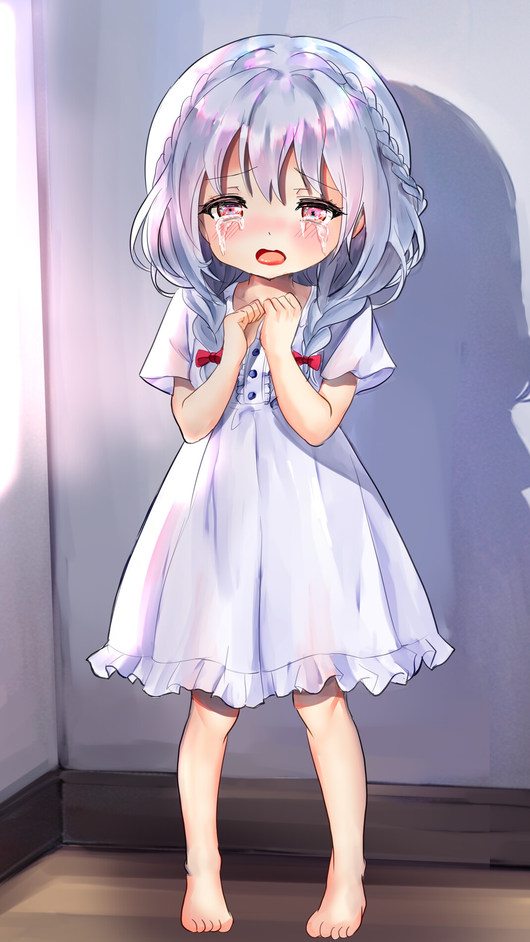 【限定110円おもらしロ◯3人】もっもう我慢できない!早く開けて!!も…もうだめぇ!でっちゃああああ…!!!かわいすぎる3人娘たちが我慢できずに放尿しちゃう(計3話)