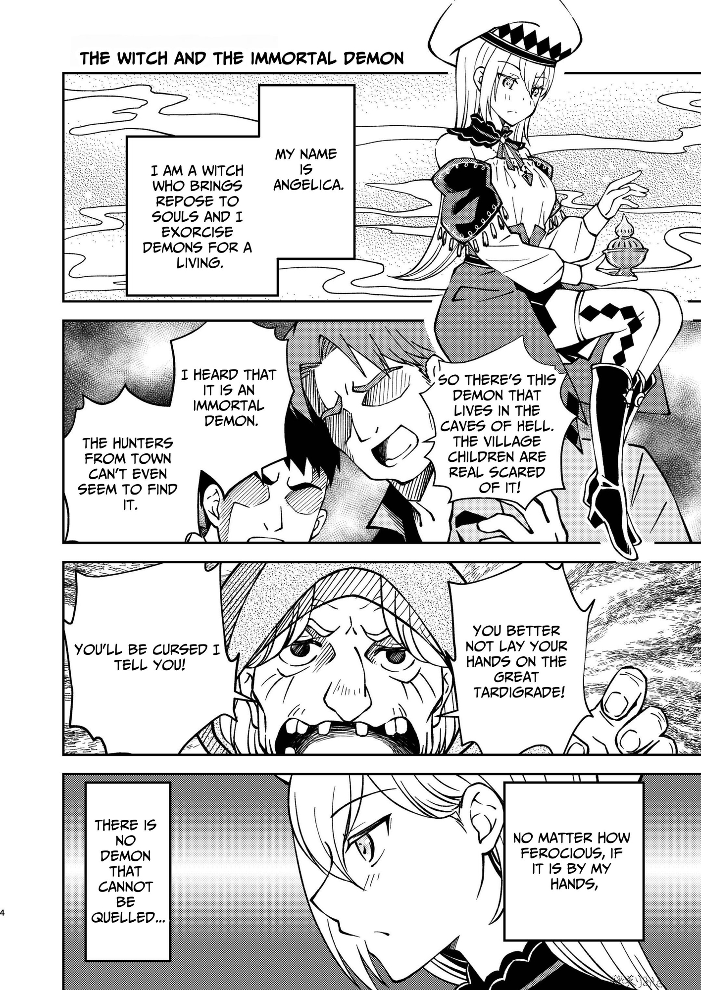 【英語版】魔女と不死身の悪魔