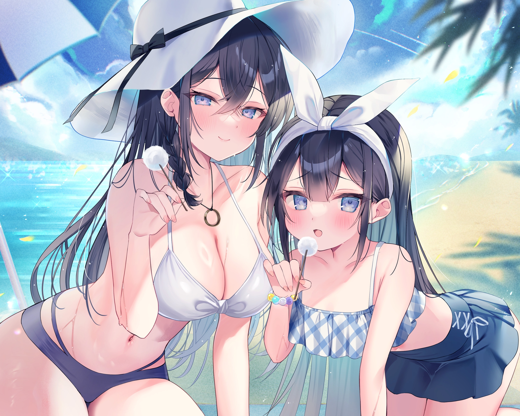 海姉妹 ～長女・希海&五女・真凜 水着姿の姉妹がおっとり&一所懸命にあなたを癒やすASMR～【CV.佐藤聡美&鈴木絵理】