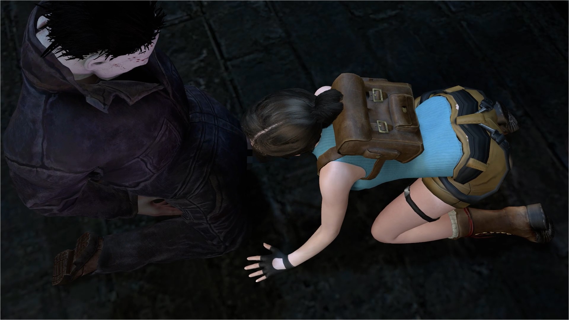 【ROMV153】ト○ームレイダーのララ・ク○フトとマイケルのセックス「ついにDBDに参戦!!」