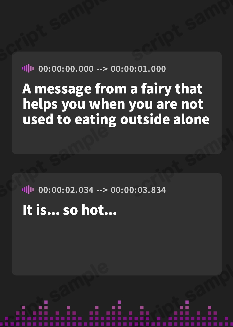 【英語版】一人外食が慣れないあなたを妖精さんが応援してくれるボイス