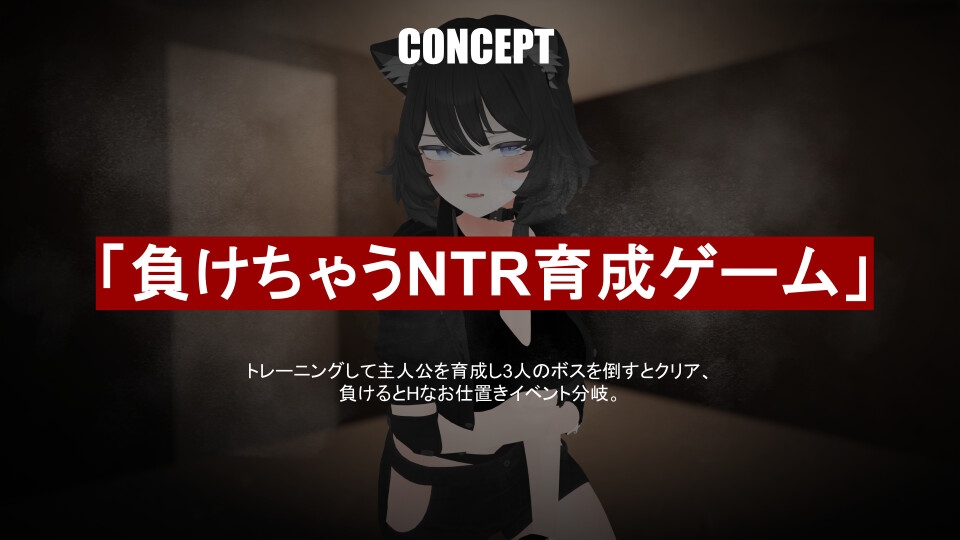 負けちゃうNTR育成ゲーム「キャットファイトスラム」