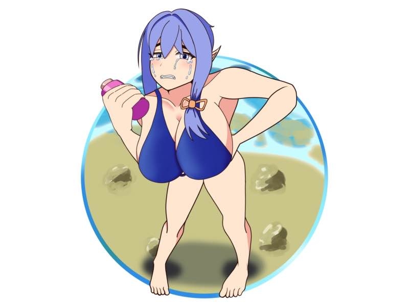 【イラスト】夏!水着女子!オイル塗って!7種第2弾