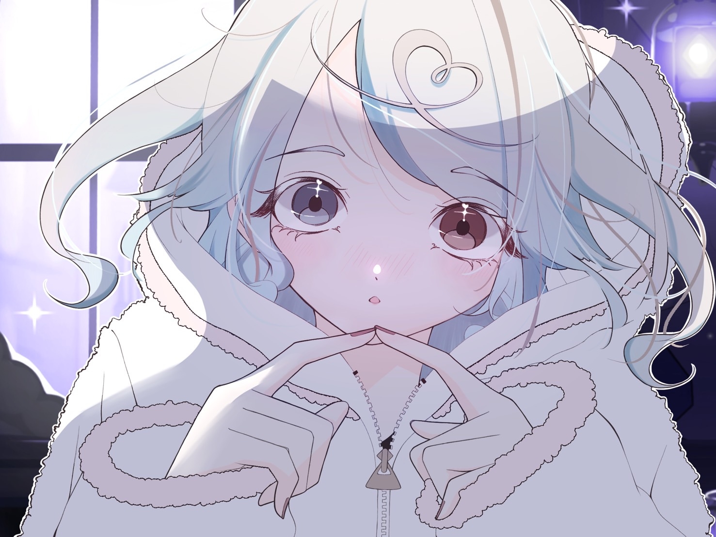 もこもこ女の子の睡眠療法