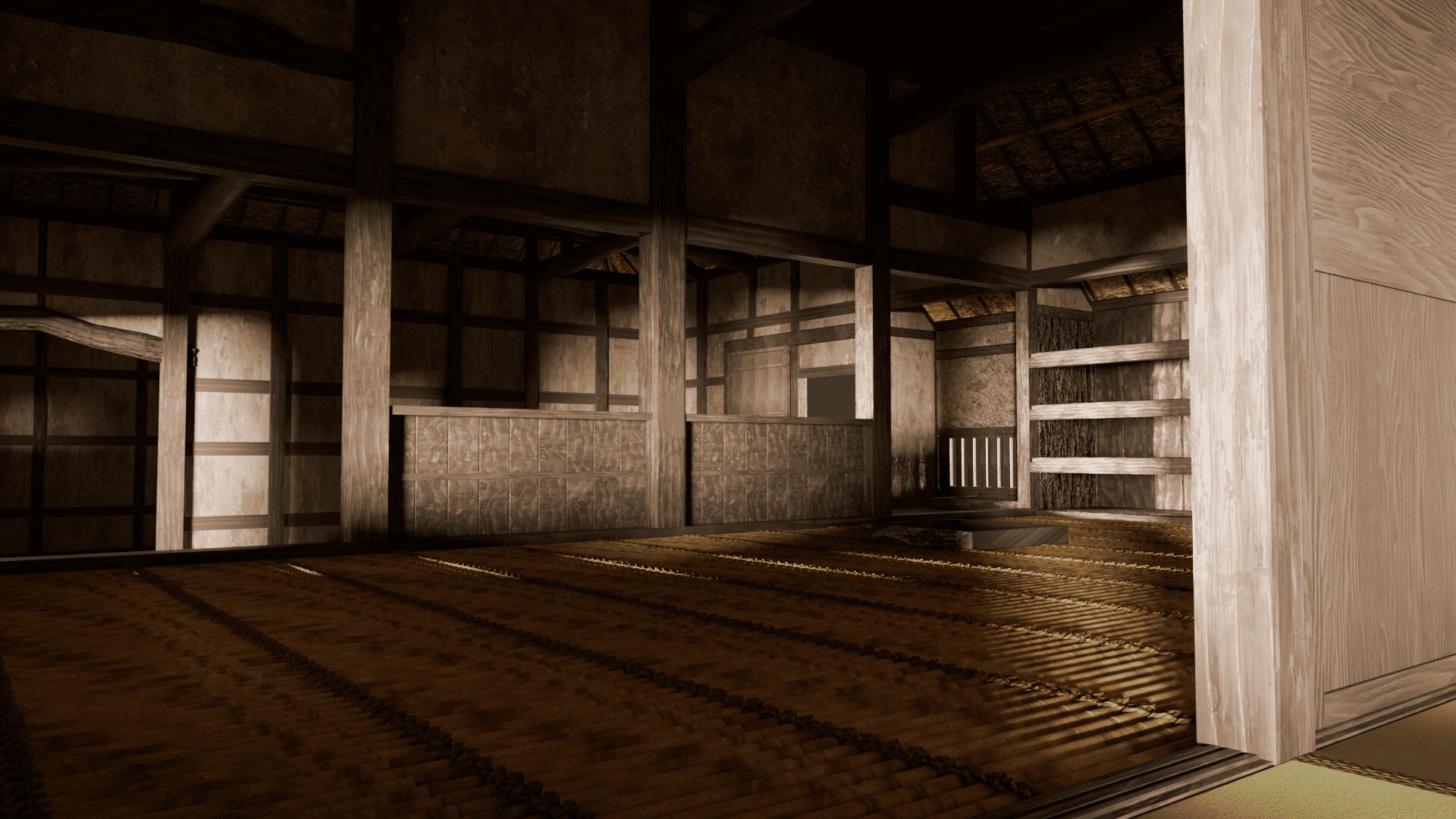 3DCG 伊藤家住宅(重文・川崎市)