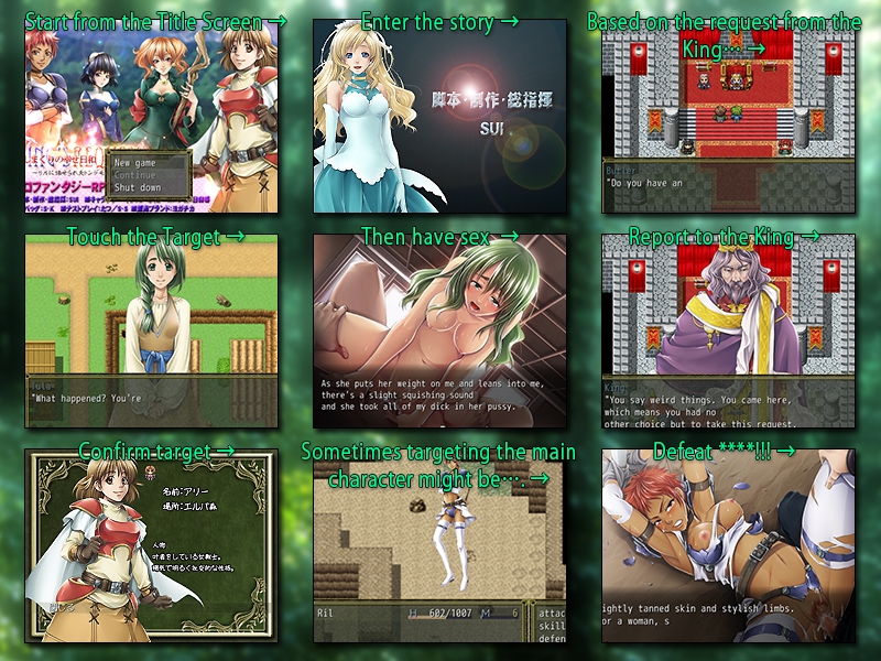 King's Request : The Happy Days of SEX!? -- The Ridiculous Request given to Ril --