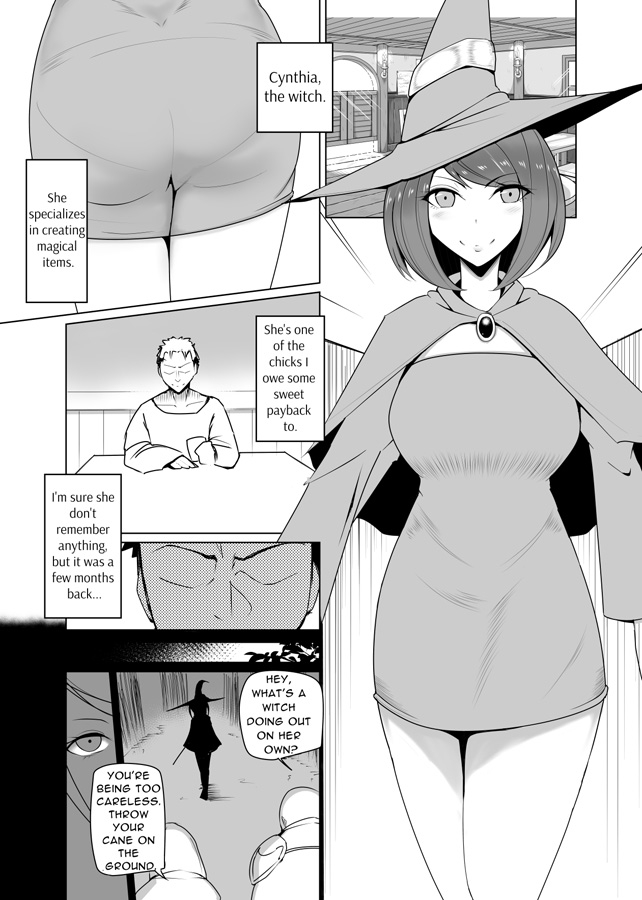 【英語版】人形化の首輪:女魔術師編