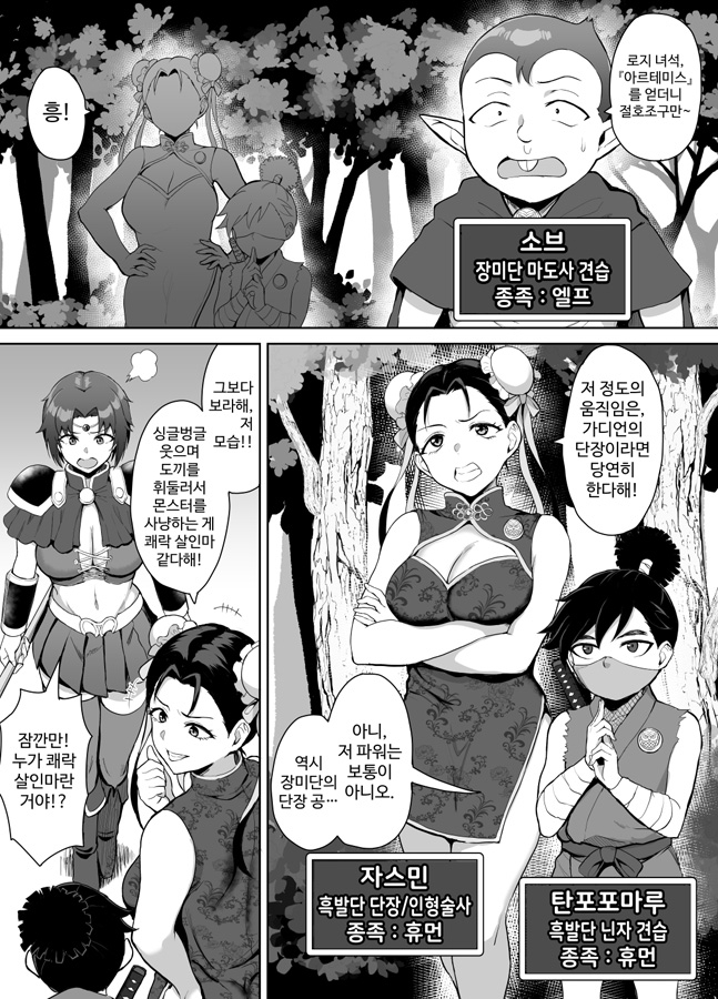 【韓国語版】スケベエルフと冒険者ギルド6 ～魔猿の森編～