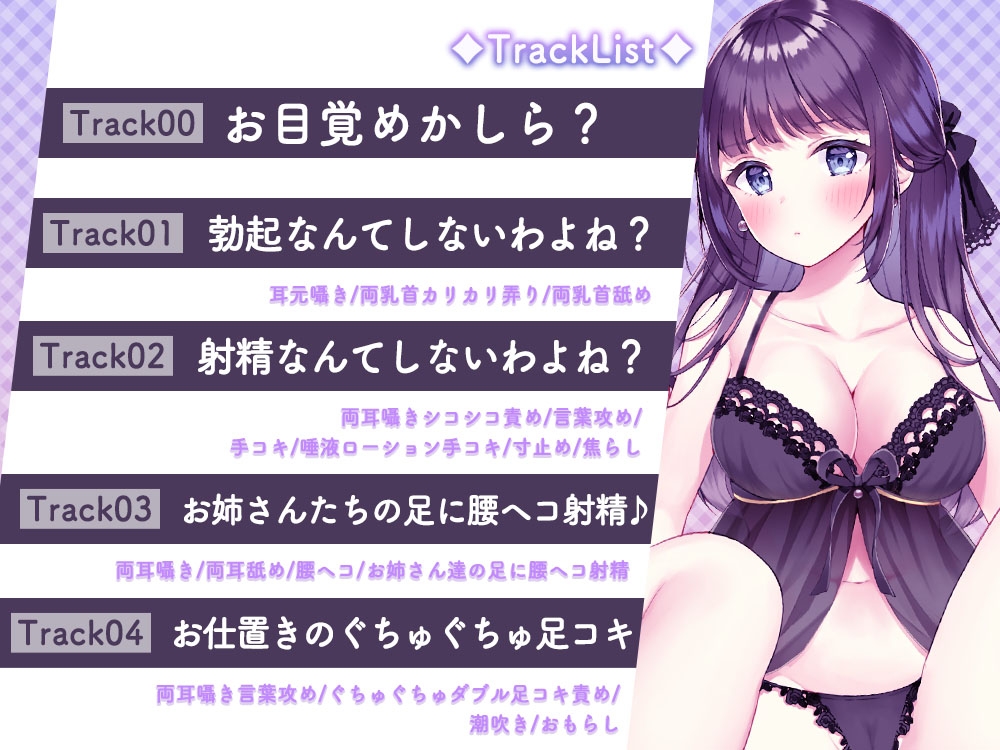 お姉様方に全身玩具にされる、情けな~い完全敗北お射精性活♪