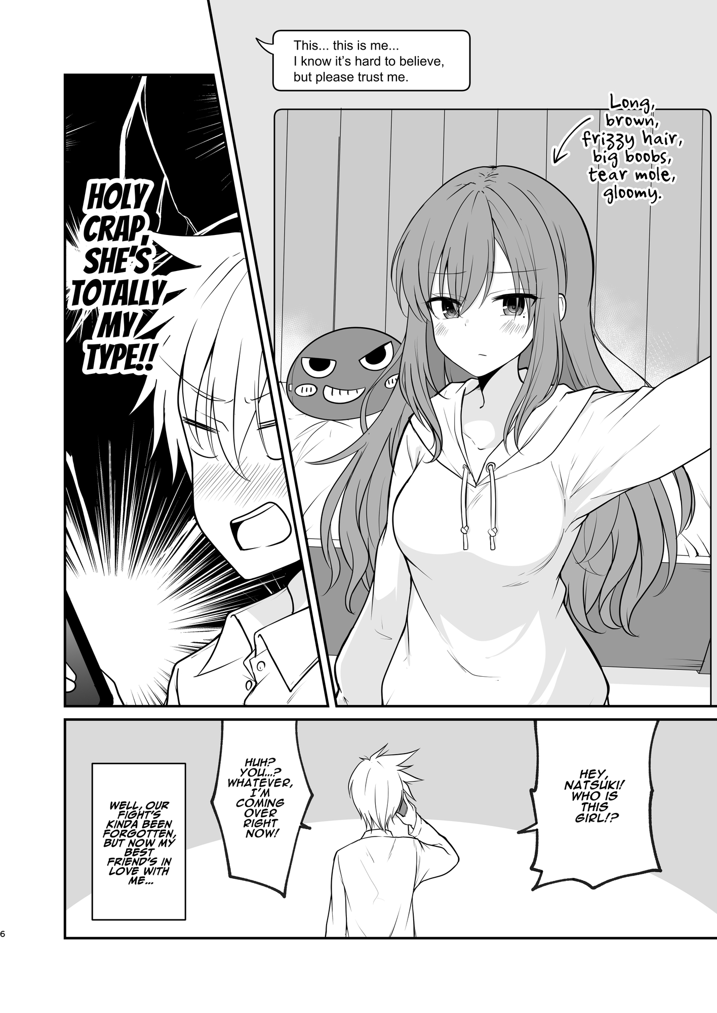 【英語版】親友のどちゃくそタイプな女の子になってしまった男の子の話