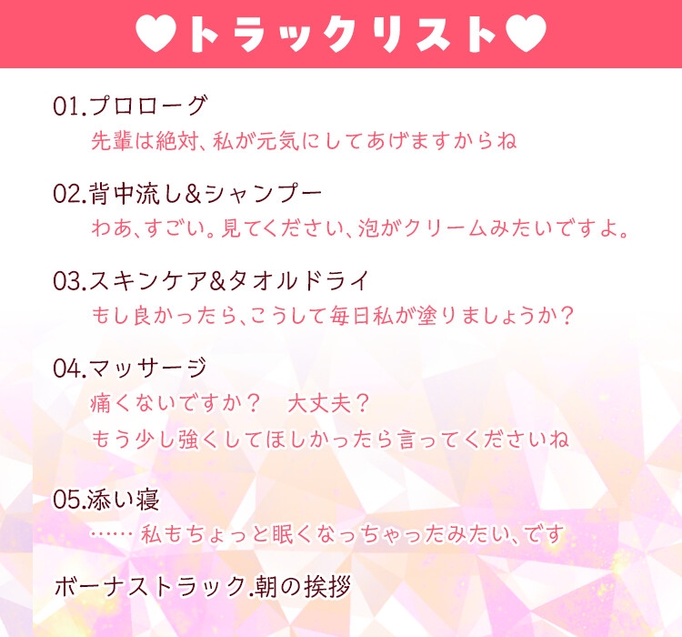 異世界せいかつ～救国の勇者は白魔道士の甘やかし看病で怪我を癒す～【CV:柚木涼香】