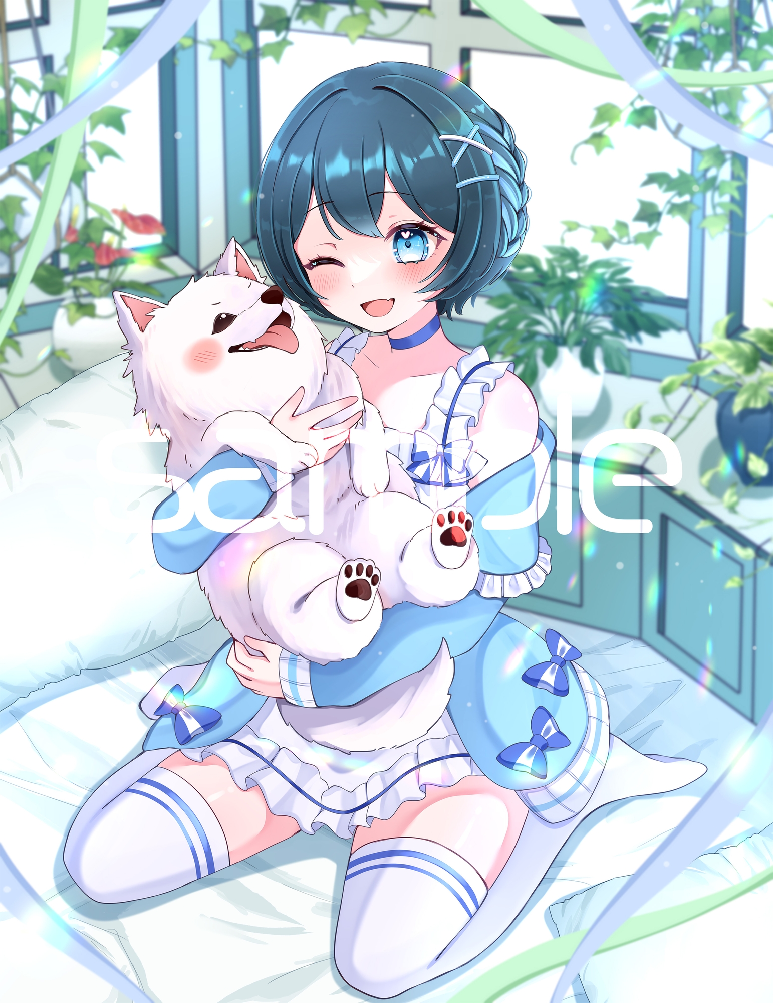 【添い寝・お散歩・なでなで・もふもふ】目が覚めたら推しvtuberの愛犬になっていた