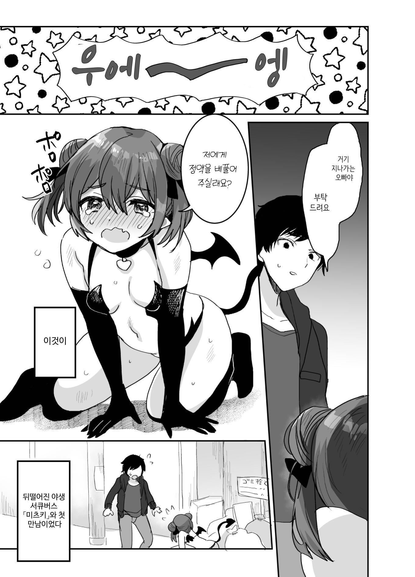 【韓国語版】ぽんこつサキュバスちゃんに押しかけ搾精逆レされる本