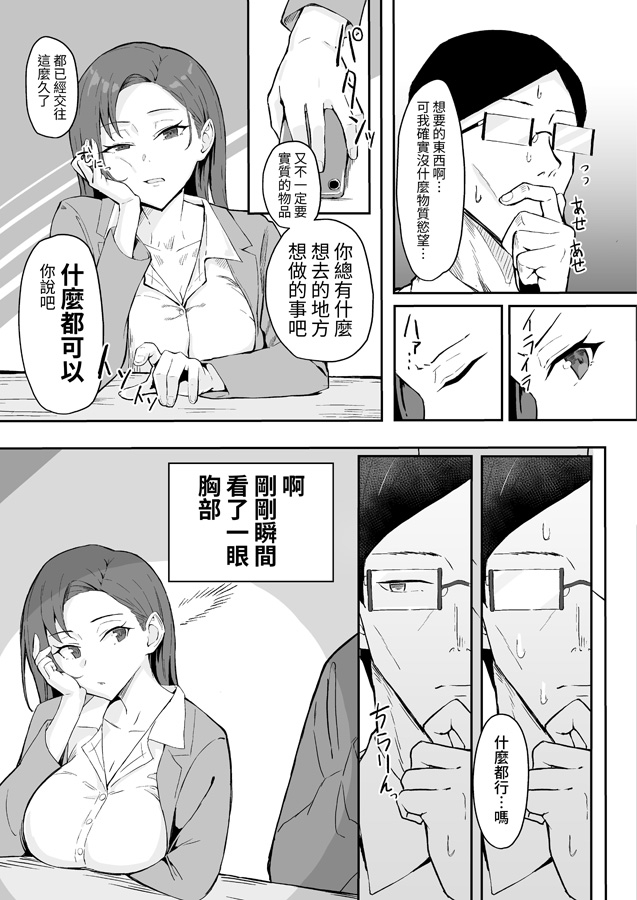 【繁体中文版】クール系年上バリキャリ彼女 尊厳破壊和姦