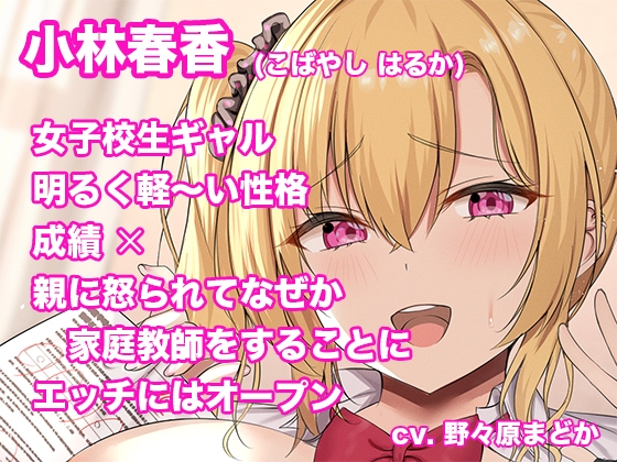 僕だけのギャル家庭教師 ~エッチなご褒美で成績アップ!ギャルJKにショタチン種付けしちゃえ!~