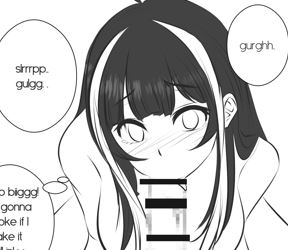 Kanojo - Mini Practice Date turns to Blowjob Practice