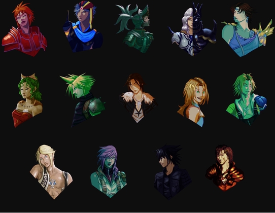 FInal Fan〇asy Protags