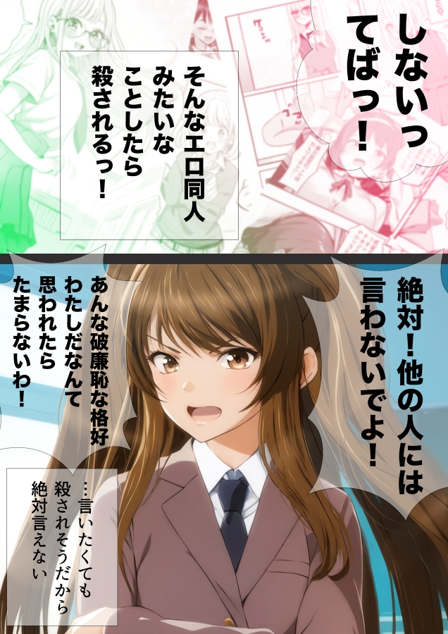 巨大神話少女AIKA 漫画演出版SP 二人の巨大少女