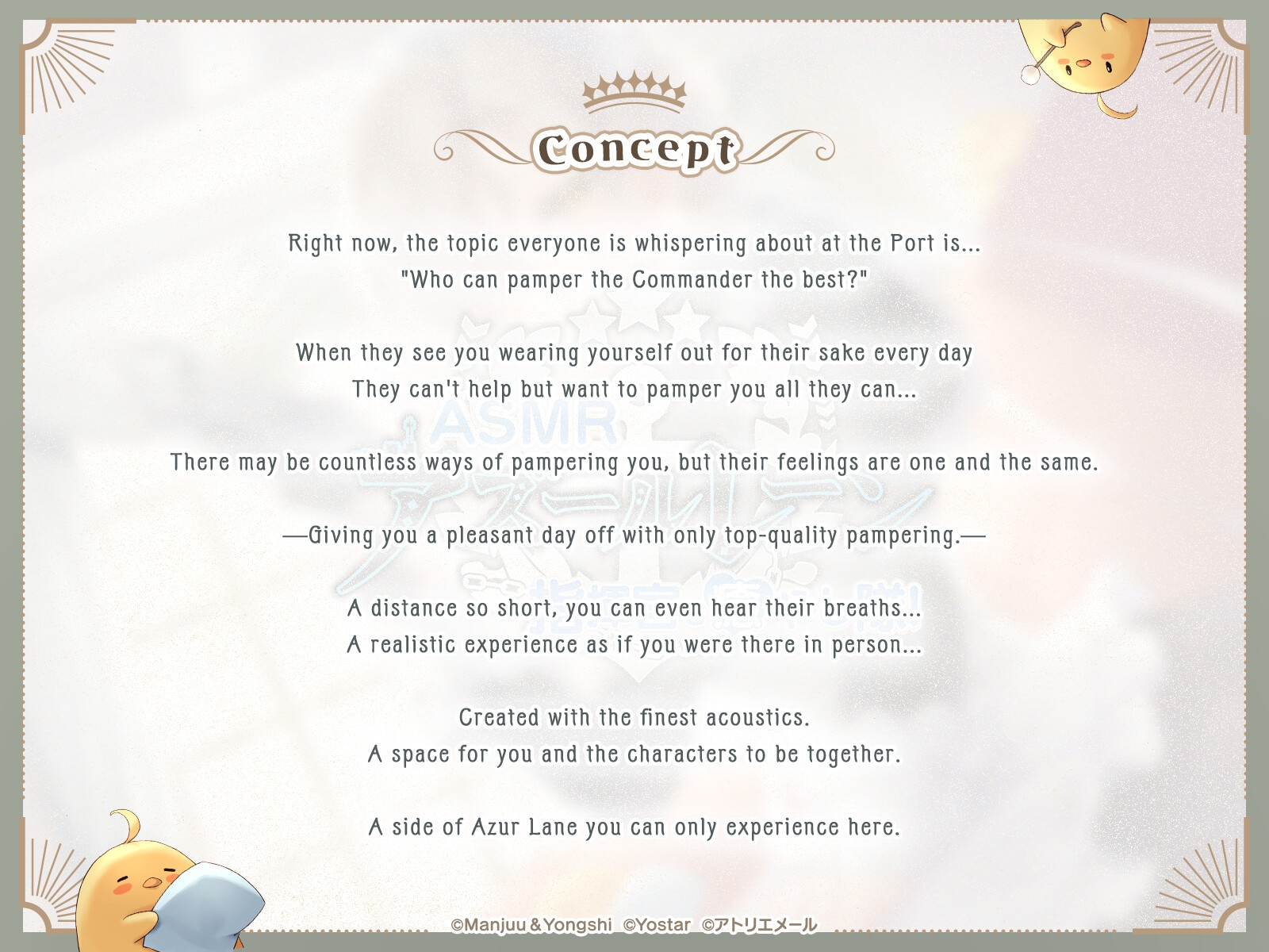 [Azur Lane ASMR] Commander Pampering Team! Sheffield's Relentless Refreshment