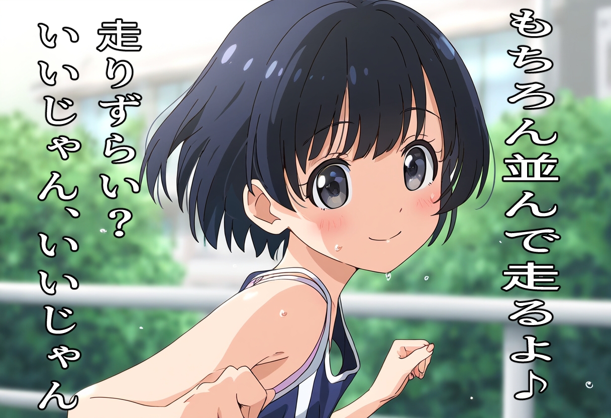 (バイノーラル)一緒に走ろう!