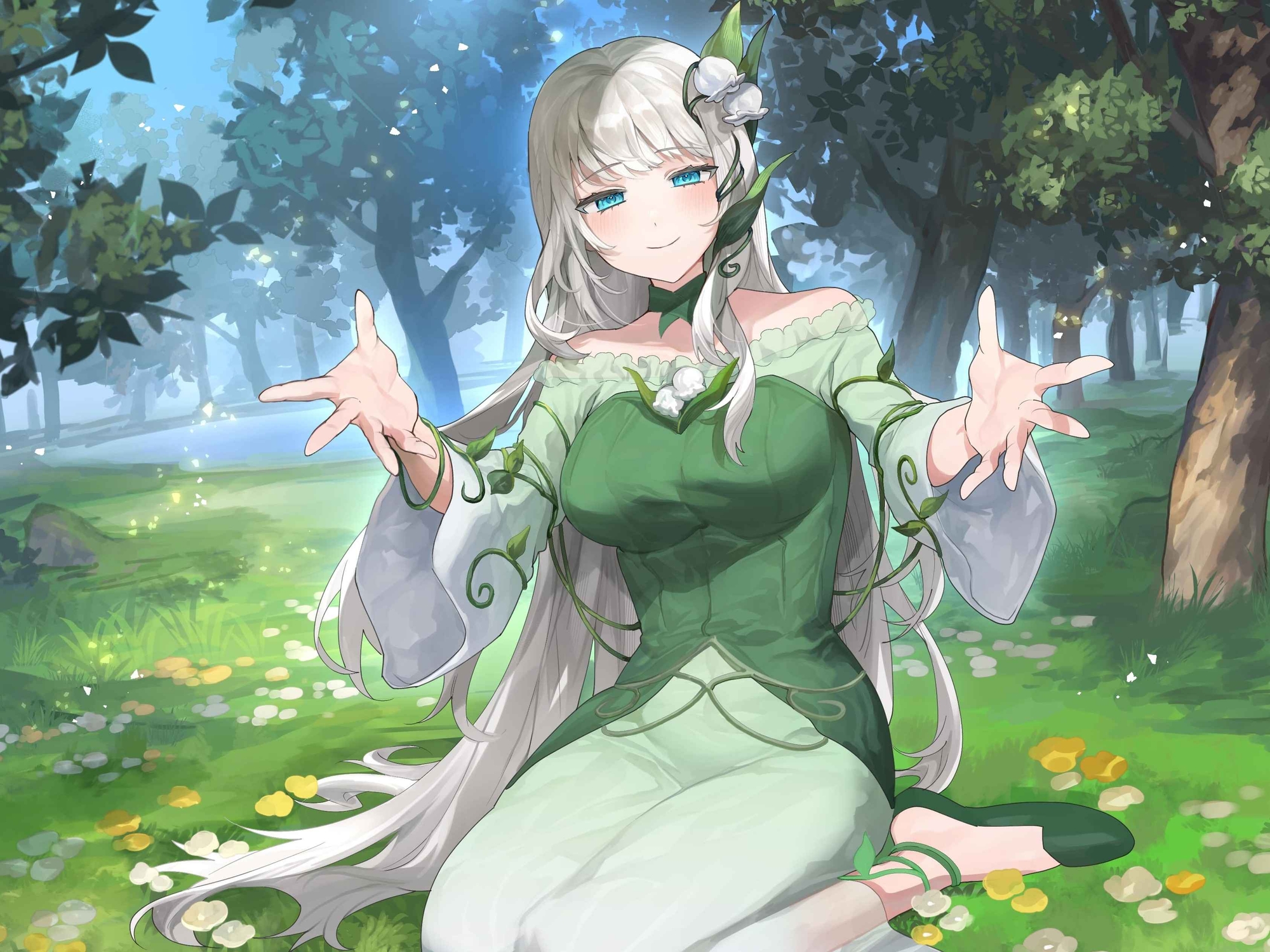 【ASMR】アルラウネのお姉さんに癒される【睡眠導入】