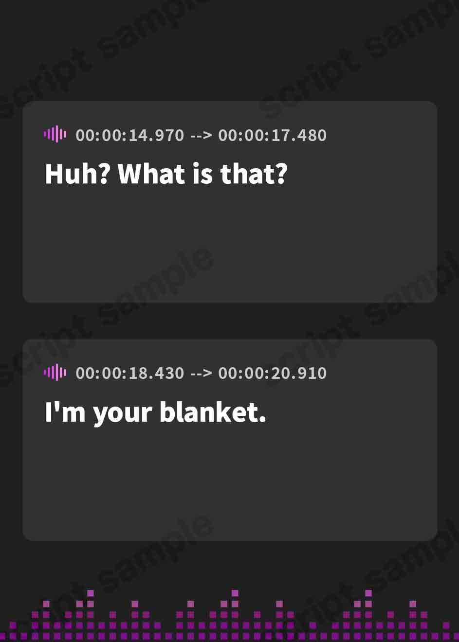 【英語版】毛布とHしよ♪