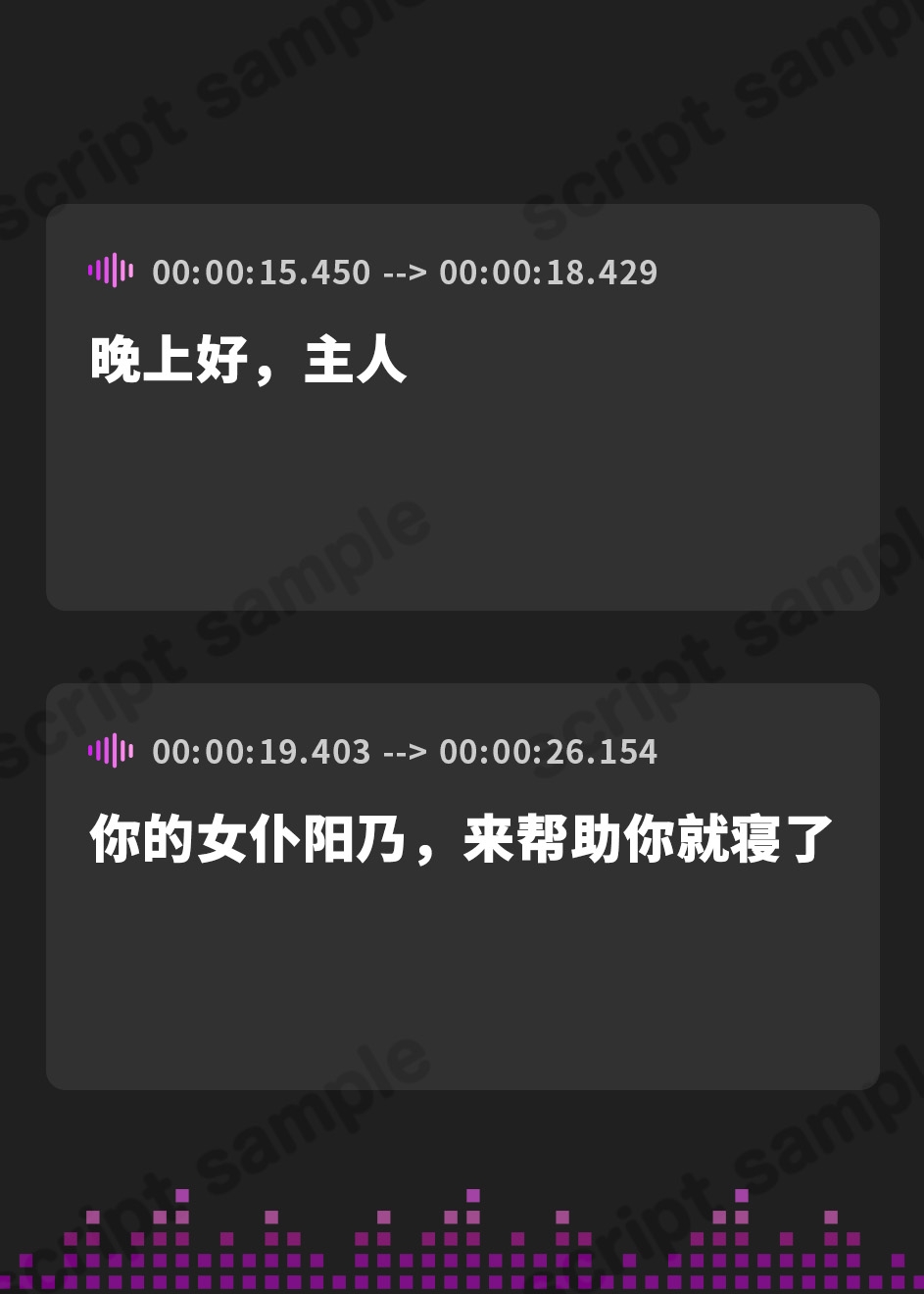 【簡体中文版】【おちんぽ奪い合い】ご主人様溺愛Wメイドの安眠おまんこ寝かしつけ～お布団の中で勃起ちんぽ生ハメしたまま眠る音声～