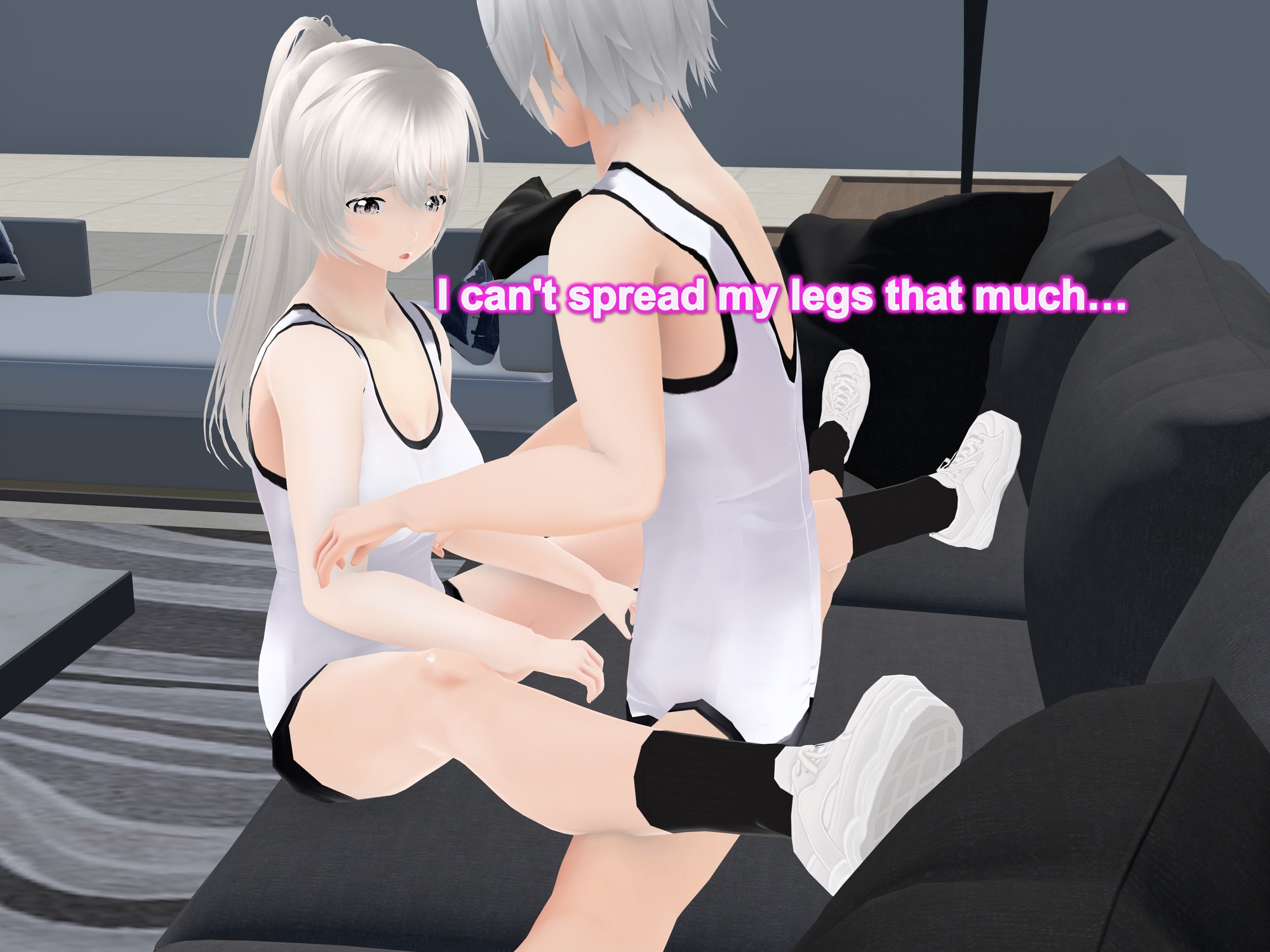 Outgrowing only girls, Overtake boys, Growth sound. Stretching exercises Arc