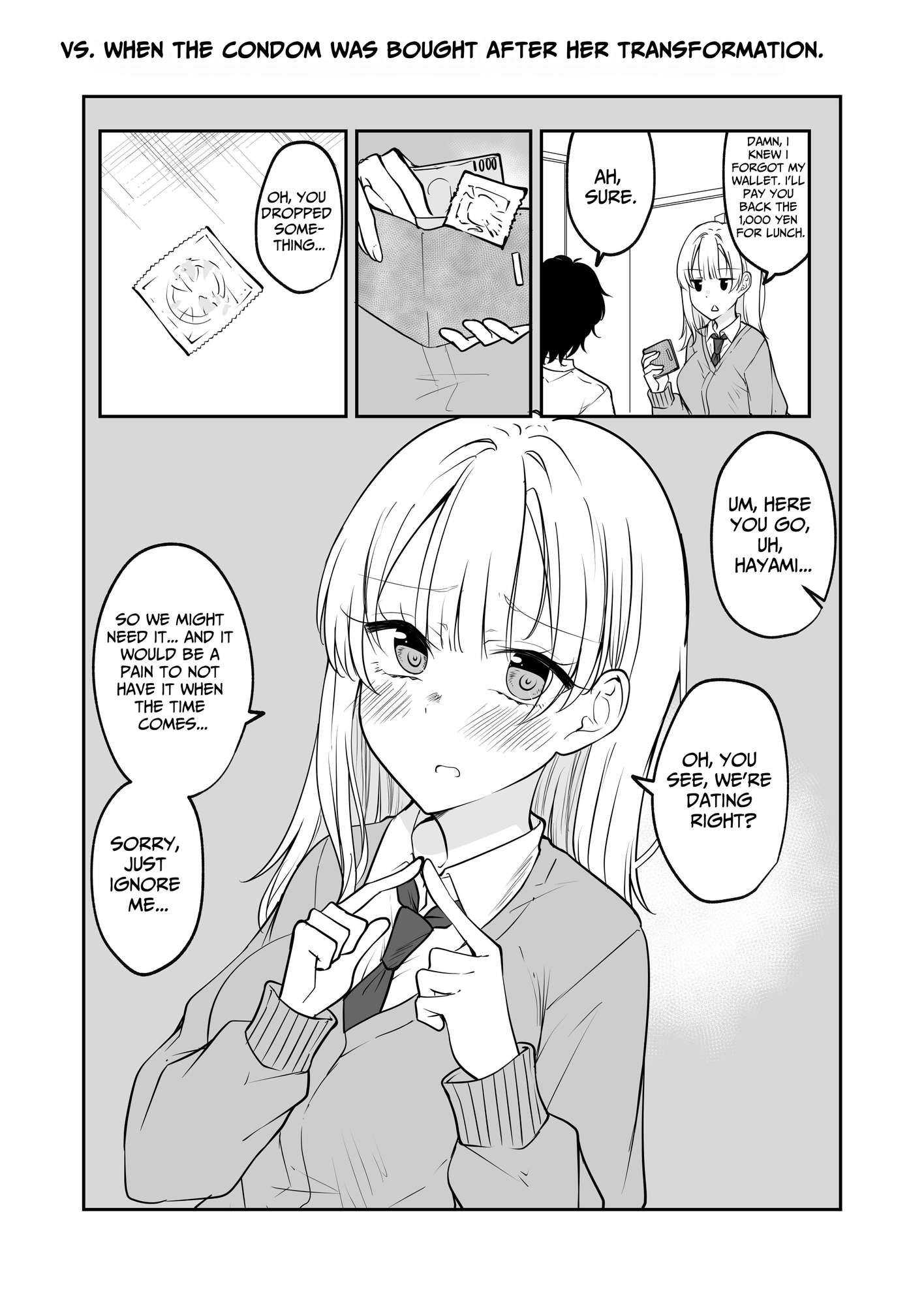 【英語版】ひとくちTSっ娘ちゃん