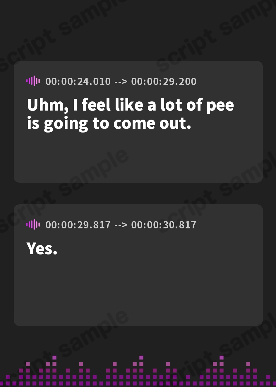 【英語版】【おしっこ実演】Pee.64こなたのおしっこ録れるもん。～トイレでおしっこおならを添えて編～