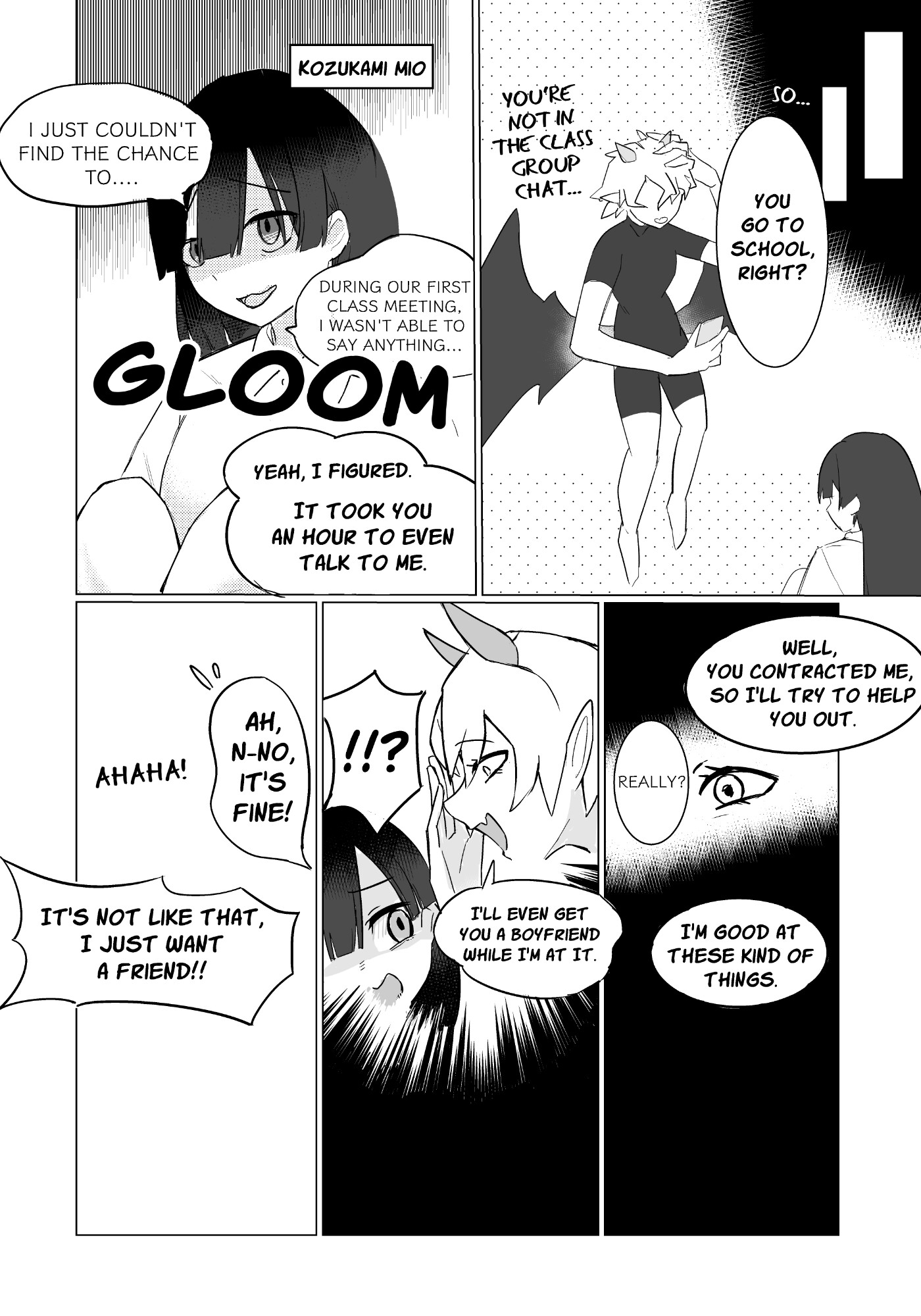 Shy Girl Does Lewd Things While Possessed by a Demon!