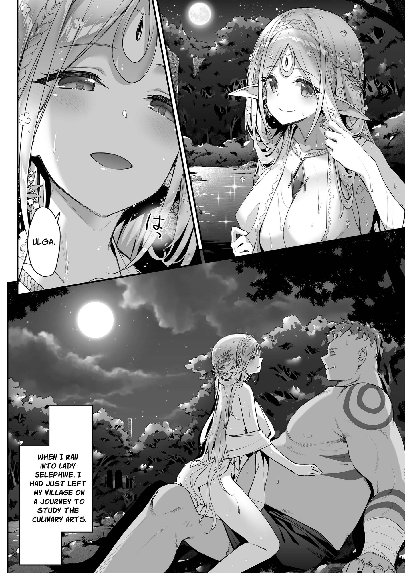 【英語版】淫らなエルフさんはオークくんがお好き