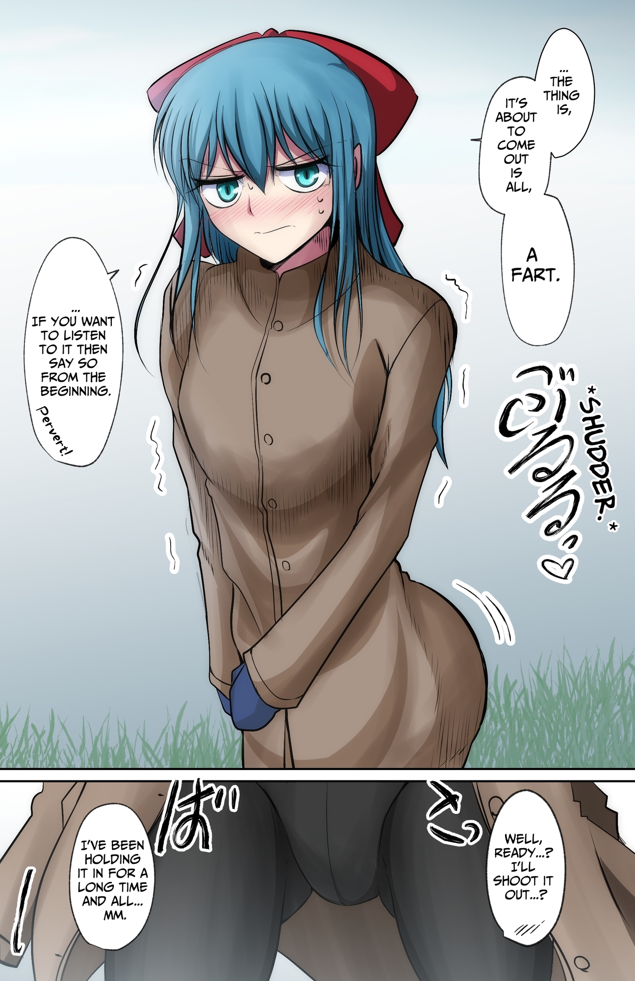 【英語版】おなら漫画/2021年2・3月分