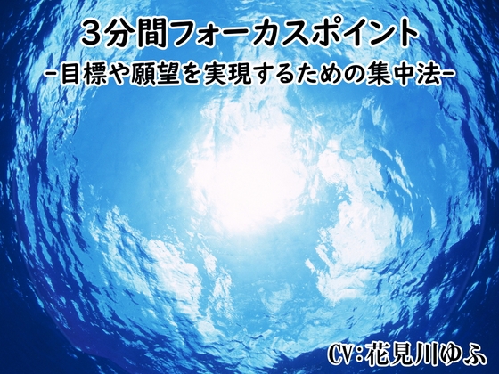 「3分間フォーカスポイント」 ビジネス用マインドセット -目標や願望を実現するための集中法 -