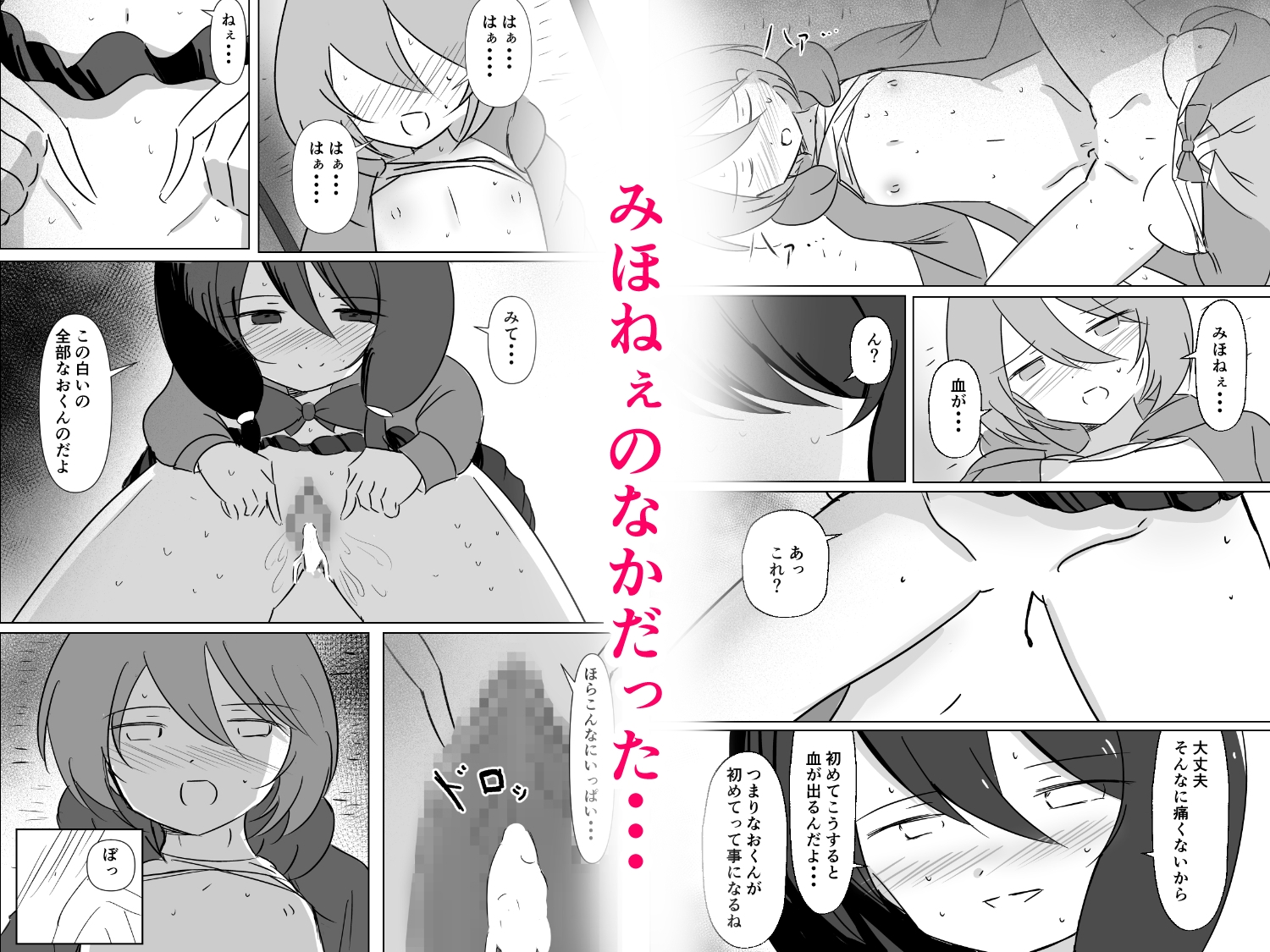 ぼくとみほねぇのお留守番 そして ぼくの初めての射精