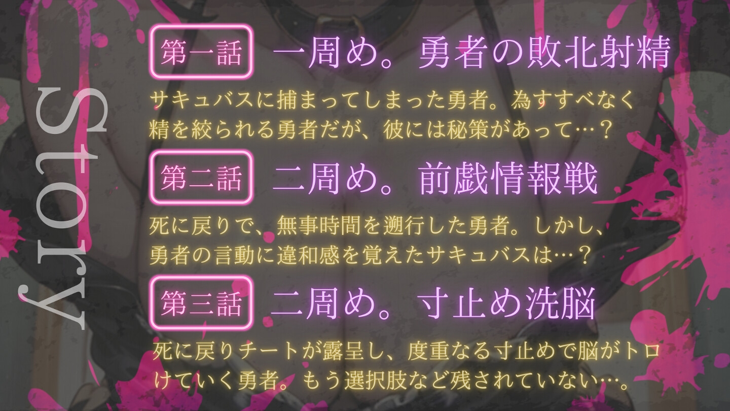 ブラックサキュバスの寸止め洗脳～vs.死に戻りチート持ち勇者～