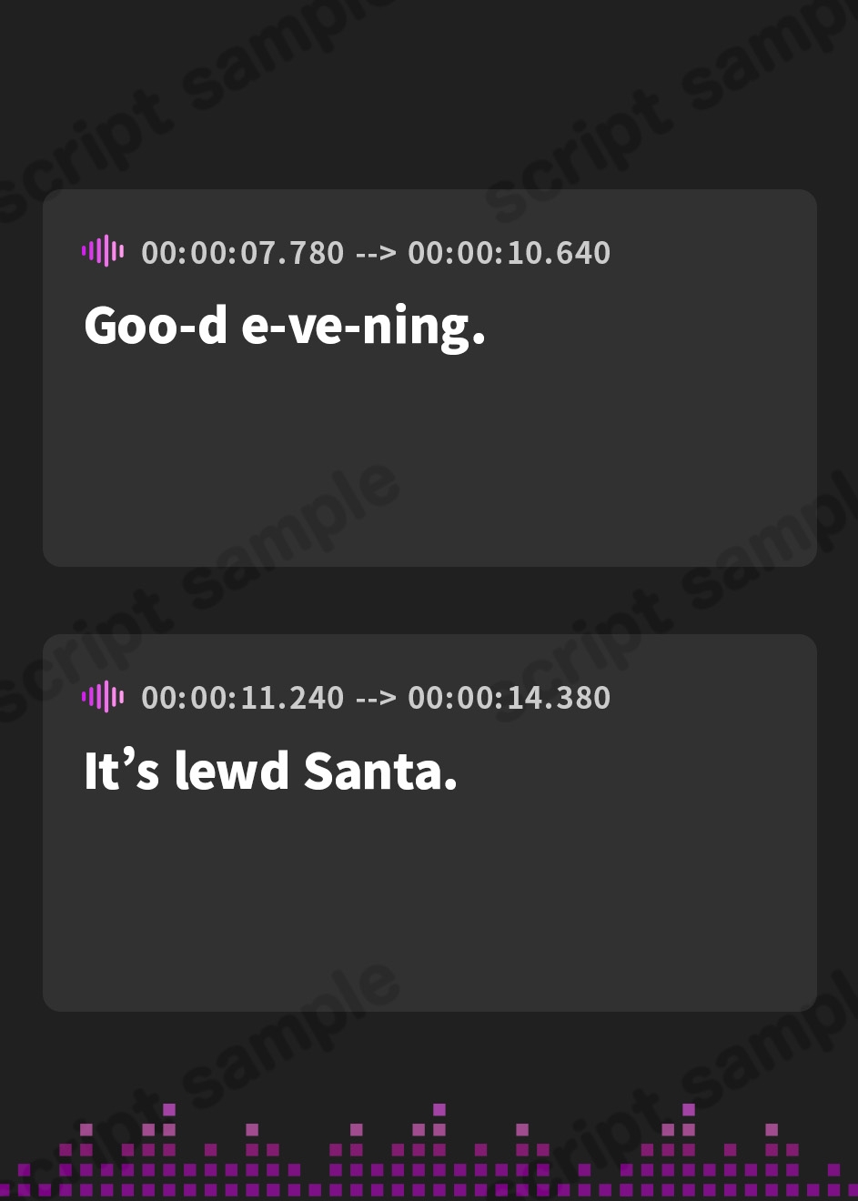 【英語版】[童貞マゾ専用音声]今年も童貞守れてえらいです♪～爆乳サンタのマゾ壊し足ピン強○密着オナサポ～