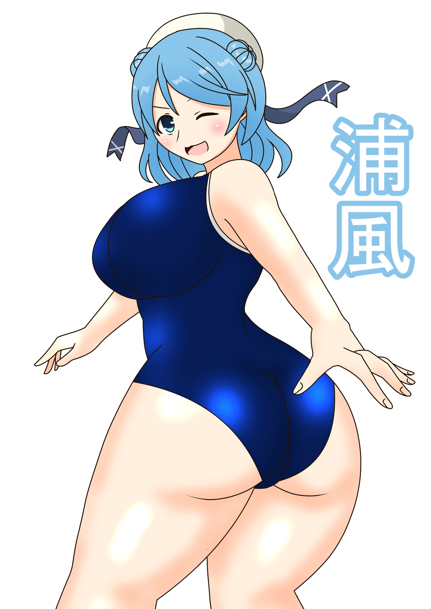 艦娘スク水イラスト本