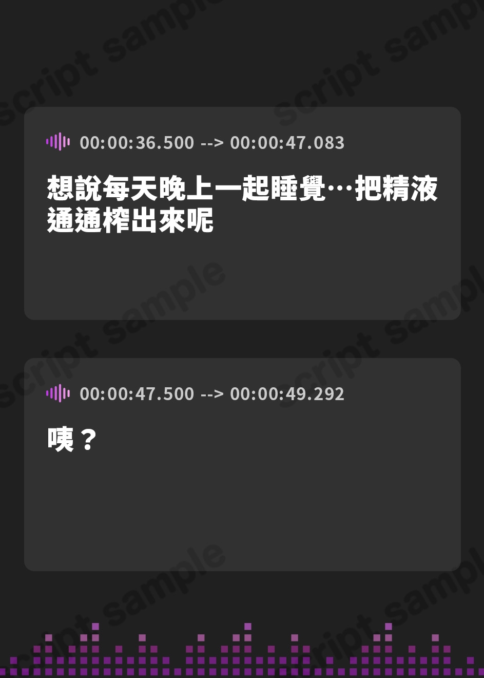 【繁体中文版】サキュバスお姉さんたちのねっとり添い寝搾精【全編吐息】