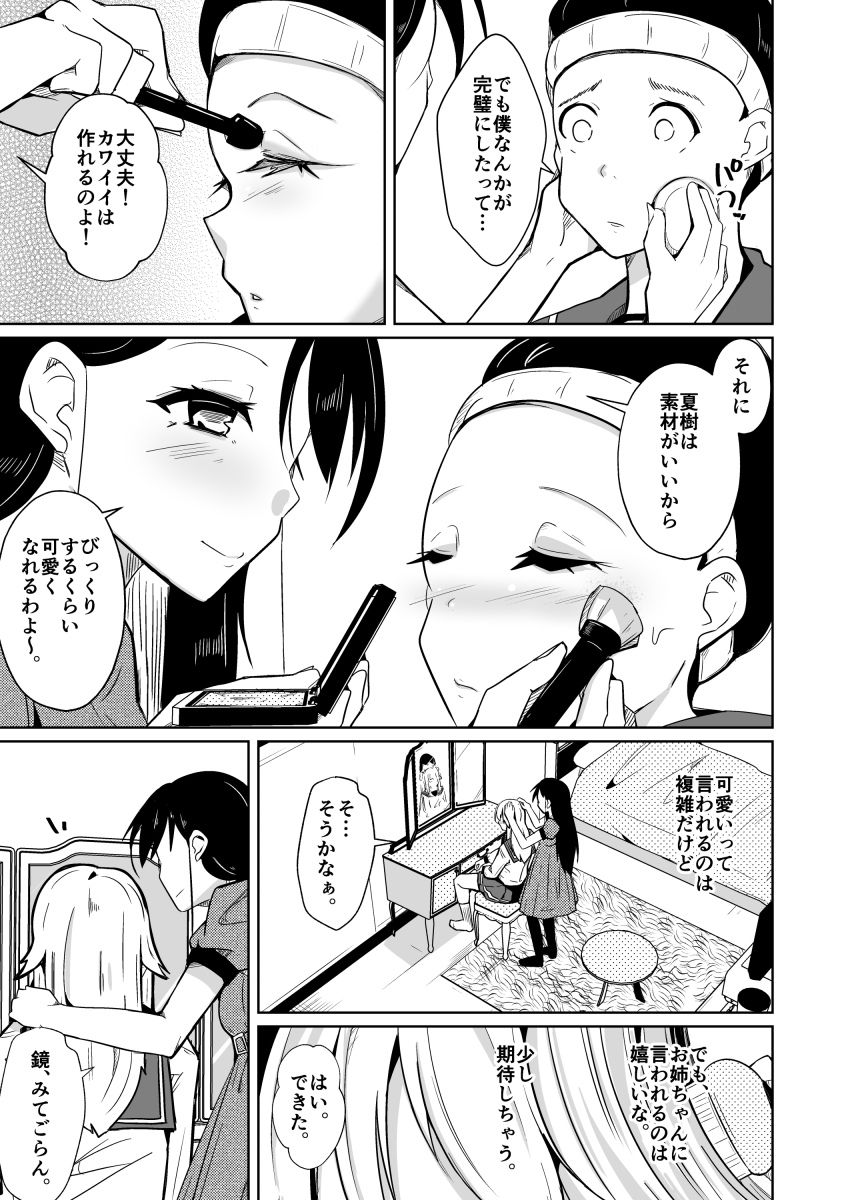 姉と制服と僕(ワタシ)