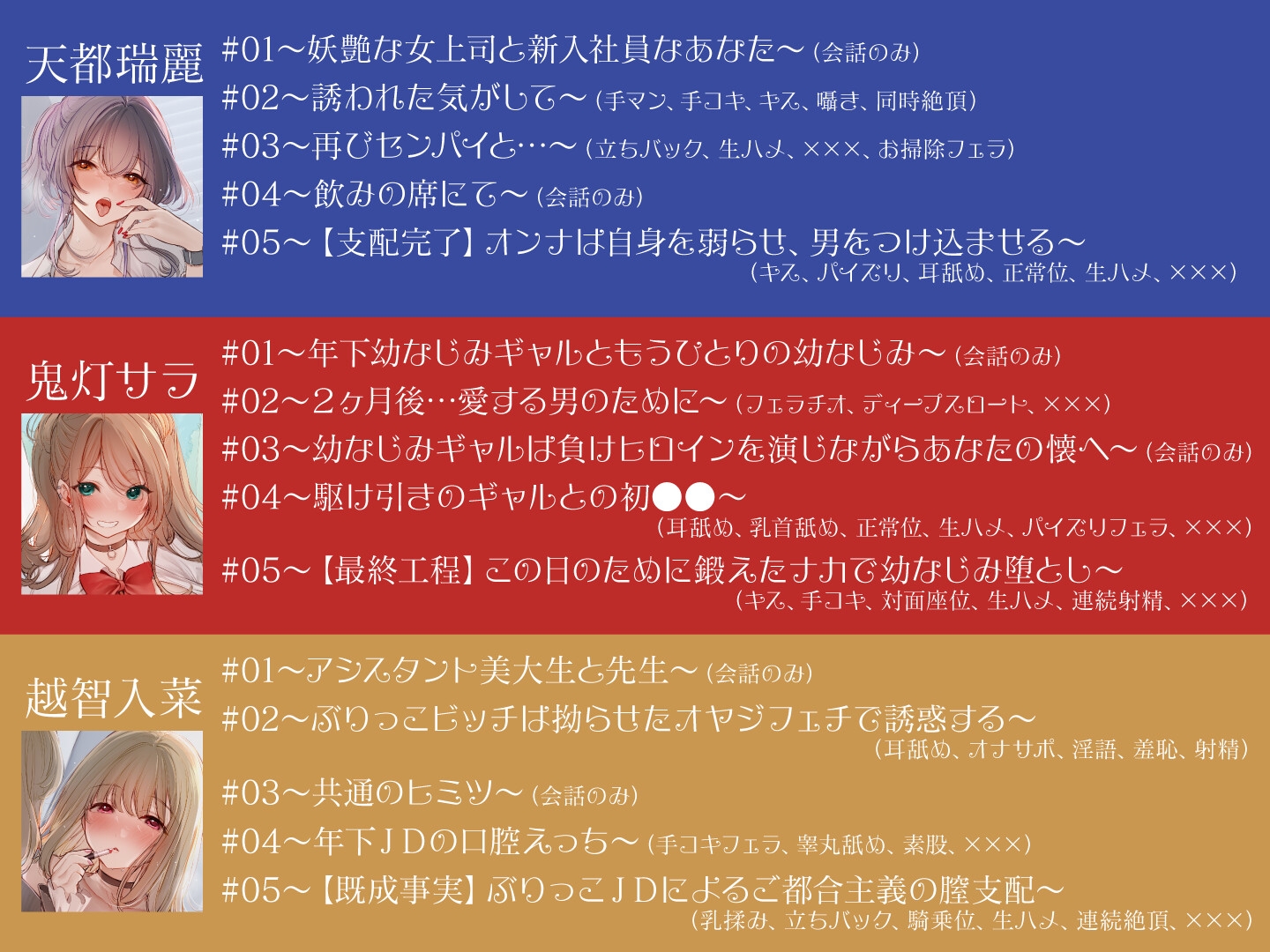 【期間限定55円】誘い受けするオンナ達〜性欲を掻き立てる甘い誘惑〜<KU100>