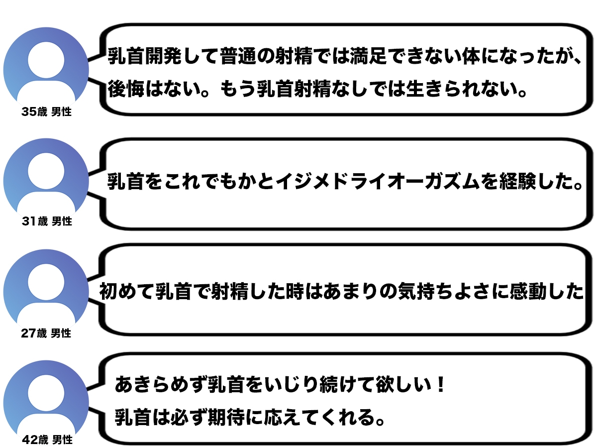 彼女に性癖バレして乳首開発調教されちゃった!ドS彼女に乳首責められ焦らされノーハンド射精が超気持ちいい!【乳首射精・メスイキ】