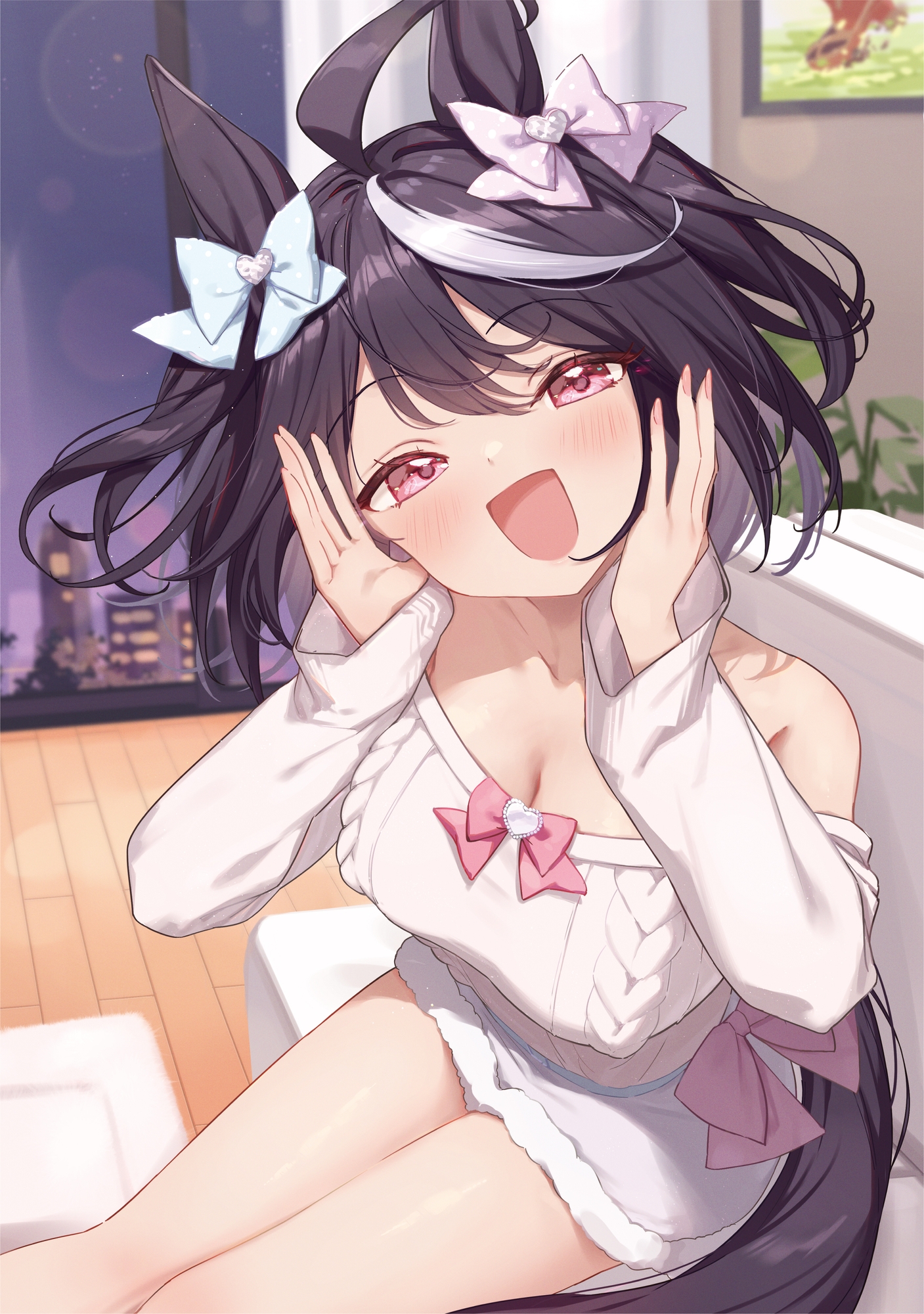 キミのことが大好きなキタちゃんとダイヤちゃん