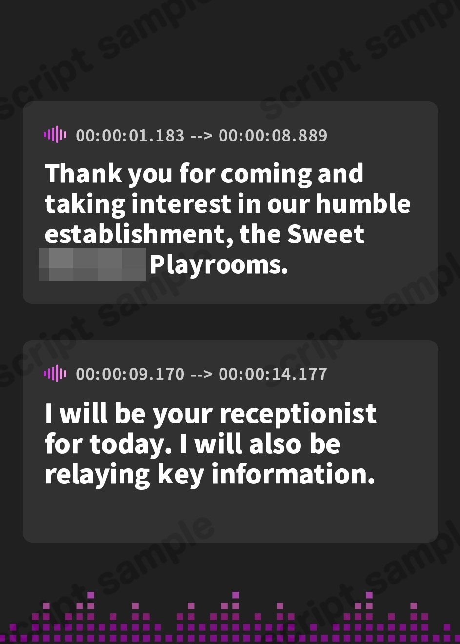 【英語版】大人赤ちゃんのためのエッチな保育園 甘園房 にようこそ