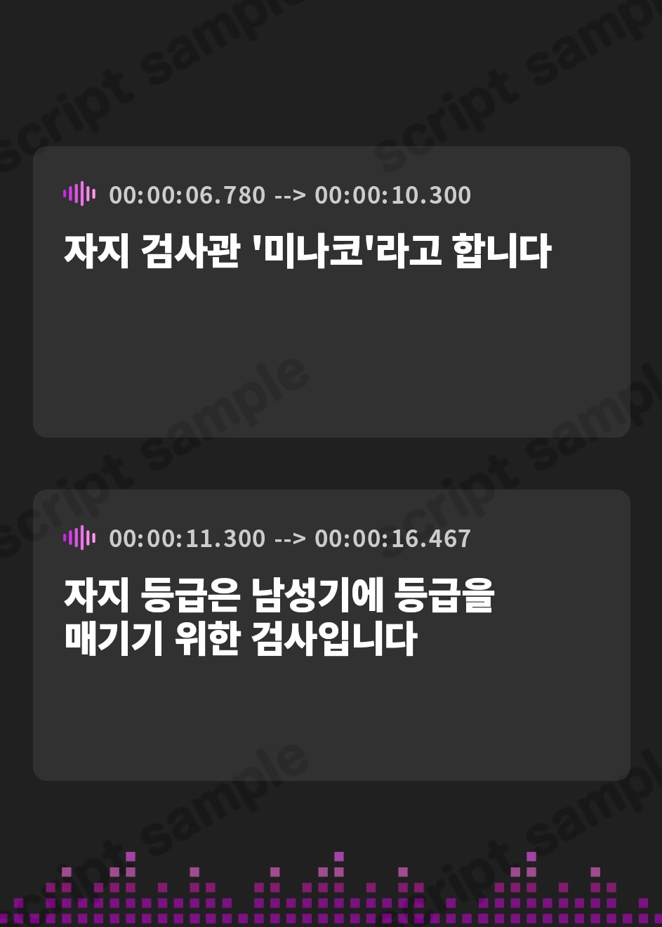 【韓国語版】【ちんぽランク認定証付き】射精方法でランクが変わる!妖艶な美女検査官による『ちんぽ格付け』オナサポ