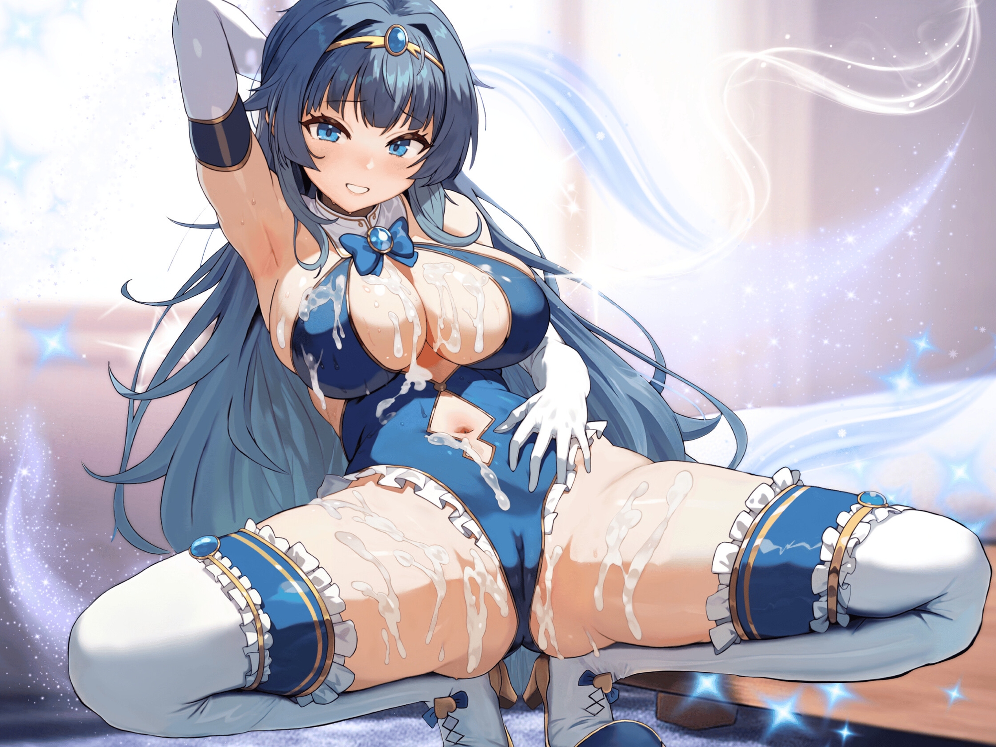 変身ヒロイン発情 〜敵の媚薬で発情した清楚ヒロインがドスケベ逆レ○プ♪〜