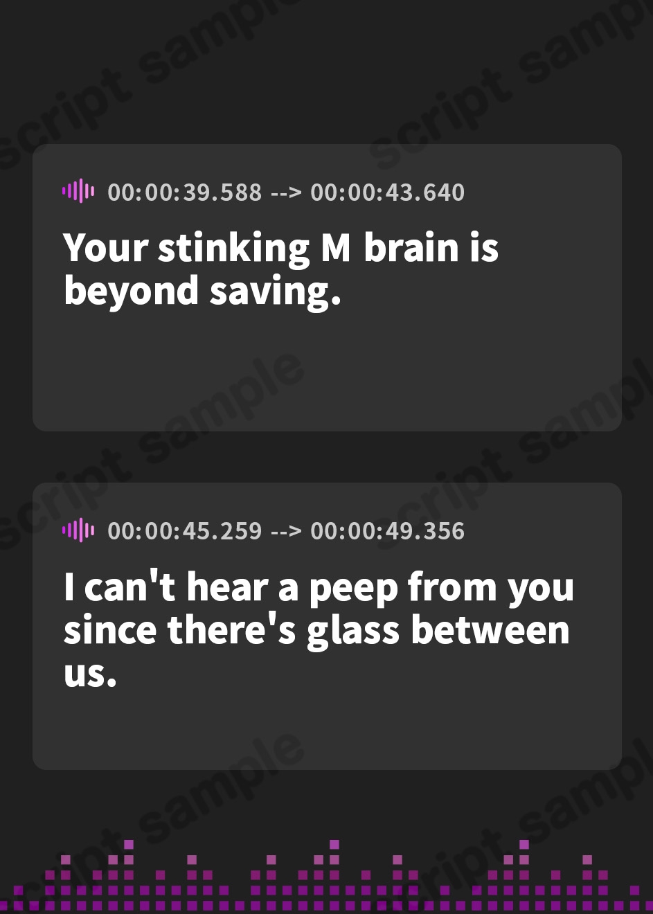 【英語版】見抜き懺悔室～ダウナーシスターに冷たく見下されながら射精を煽られるガラス越し惨めぶっかけオナニーサポート～